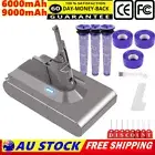 9000mAh Battery & Filters for Dyson V8 Animal SV10 Absolute Motorhead Pro Vacuum