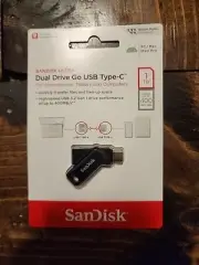 SanDisk Ultra Dual Drive Go 1TB USB Type-A/USB Type-C Flash Drive - Black