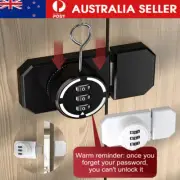 Cabinet Password Lock Keyless Drawer Combination Lock Clasp Security Latch Lock