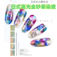 在飛比找蝦皮購物優惠-幻指美甲材料 正品che gel 美甲專用 暈染液 珠光 泡