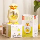 Table Clock Easter Decoration Cartoon Egg Shell Chick Easter Chick Alarm Clock