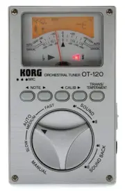 Korg OT-120 Orchestral Tuner for Accurate Pitching and Tone Adjustment