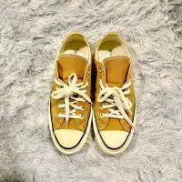 在飛比找蝦皮購物優惠-Converse 匡威 帆布鞋 低筒 1970s 芥末黃 2