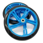 2 Pieces Scooter Wheel 200 Mm Pu Material Wheel Thickness 30 Mm Abec-7 Bearing Scooter Accessories