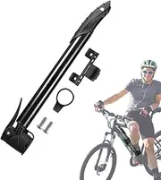 Dranng Cycle Pump,Air Ball Pump Inflator | Aluminum Alloy Portable Cycle Tire Inflator, High Pressure 60 PSI Compact Air Ball Pump for Cycling Tires Mountain Cycling