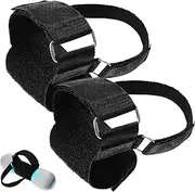 TOGEVAL 1Pair Adjustable Dumbbell Ankle Straps Fitness Foot Straps for Weightlifting for Home and Gym Workouts Enhances Leg Precision Fit for Stability and Comfort