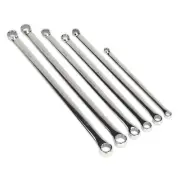 Sealey Double End Ring Spanner Set 7pc Extra-Long Metric AK6311