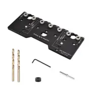 Shelf Jig Drill Guide for Straight Holes Shelf Pin Drilling Jig Aluminum Shelf