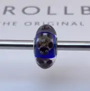 Trollbeads Turtle On Blue Bead