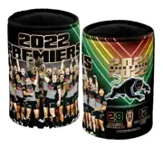 NRL Penrith Panthers Premiers 2022 Back 2 Back Scores Stubby Can Cooler