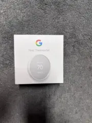 SEALED Google Nest G4CVZ Programmable Wi-Fi Thermostat - White