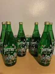 Takashi Murakami Perrier Glass Bottle 750mL Brand New
