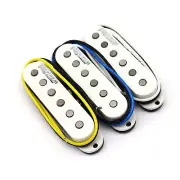 Wilkinson WVS Alnico V Single Coil Pickups White for Stratocaster strat Guitar