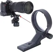 iShoot Lens Collar for Nikon AF-S NIKKOR 200-500mm f/5.6E ED VR, CNC Machined Lens Tripod Mount Ring Support Bracket Holder, Bottom is ARCA Fit Quick Release Plate for Tripod Ball Head ARCA-SWISS Type