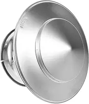 OFFSCH Stainless Steel Chimney Cap Rain Hat Cover Vent Pipe Cover Birdproof Chimney Liner Flue Cap