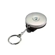Spinner Key Bak Heavy Duty Key Reel with 24" Linked Steel Retractor & 360 Deg...