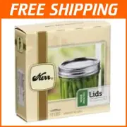 Wide Mason Jar Canning Lids, 72 Count, Screw Top Closure – Ideal for Preserving