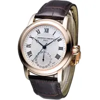 在飛比找Yahoo奇摩購物中心優惠-CONSTANT 康斯登 經典羅馬紳士機械腕錶-FC-710