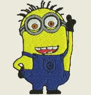 24 Despicable Minion Machine Embroidery Designs - CD/USB/Floppy - 11 Formats