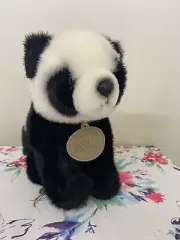 Panda Bear Plush Aurora Classic Stuffed Animal Top Quality Hand Crafted NWT 1996