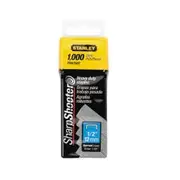 STANLEY 12mm 1000pc Heavy Duty Staples Suits TR110/250,TTR350,PHT150/250C TRA708T