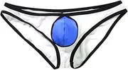 [Generic] Shorts Men Pack Color Sexy Fashion Splice Male Mesh Underpants Men's Underwear Small Lightweight