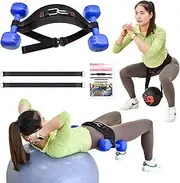 Hip Thrust Belt, Easy to Use with Dumbbells, Heavy, Kettlebells, Booty Belt for Hip Thrust, Dip Belt, Pull Up Belt, Weight Lifting Squat Resistance for the Gym, Home Workouts