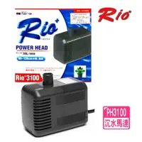 在飛比找momo購物網優惠-【RIO 台灣】PH3100 沉水馬達 沉馬/馬達頭/魚缸抽