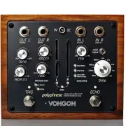 Vongon Polyphrase Stereo Echo with Infinite Feedback Loop Guitar Effect Pedal