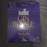 Glassique Cadeau Highclere Castle Gin Royale 9 oz Coupe Glasses Set of 4 Sealed