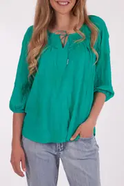 Peasant Blouse--JAG-JS42693-J
