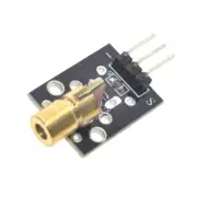 KY-008 650nmLaser sensor Module 5V Laser Dot Diode Copper Head for Arduino