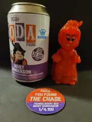 FUNKO SODA HOCUS POCUS "MARY SANDERSON" CHASE FIGURE!! CAN+FIGURE+POG! RARE!!!