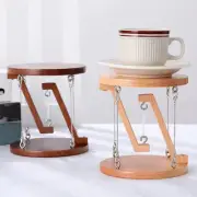 Tensegrity Structure Plant Stand,Floating Wooden Table Anti Gravity Physics G CR