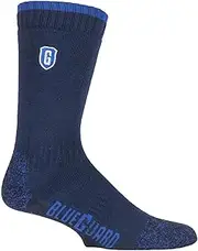 [BLUE GUARD] Blueguard | Heavy Duty Cotton Work Boot Socks | Anti-Abrasion Durability | 10-year Guarantee | Comfort Fit, Reinforced Toe Seam, Arch Support, Full Cushion