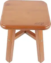 Yardenfun Sturdy Solid Wood Stool Small Stool Low for Home for Kitchen Living Room