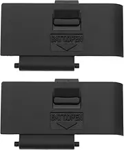 OTOTEC 2Pcs Battery Door Cover Replacement Repair Lid Cap Compatible with Canon EOS 600D EOS Rebel T3i DSLR Digital Camera Black
