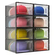 QualiapeX Hat Organizer for Baseball Caps, Hat Storage Box Showcase, Baseball...