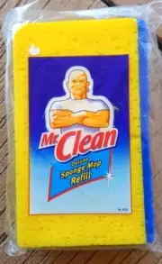 NEW Mr Clean Deluxe Sponge Mop Refill #4220 Fits Mr Clean 4120 & Butler 1010