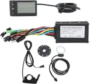 Electric Bike Motor Controller Kit for 17A 3 Mode Controller S866 LCD Display FT 8C Magnetic Point 109R Throttle Bike Lithium Batter Electric Scooter Display Screen