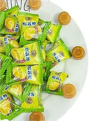 Durian Flavored Soft Chewy Candy Natural Chinese Casual Snacks Sweet Food (500g)