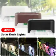 LED Light Solar Deck Lights Outdoor Dusk to Dawn IP65 Stair Lights Step Lights