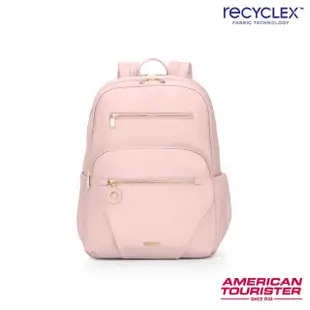 【AMERICAN TOURISTER 美國旅行者】ALIZEE AIMEE 日常休閒抗菌女性筆電後背包14吋(多色可選)