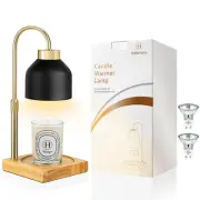 Candle Warmer Lamp, Adjustable Height Candle Lamp Warmer with Timer, Electric...
