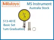 Genuine NEW Mitutoyo 513-401-10E Dial Test Indicator Basic Set Australia Stock