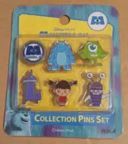 Pin RunA Monsters, Inc. Collection Pins Set Sulley, Mike, Randall & Boo