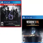 Resident Evil 6 Playstation Hits + 7: Biohazard Gold Edition PS4 New Game Bundle