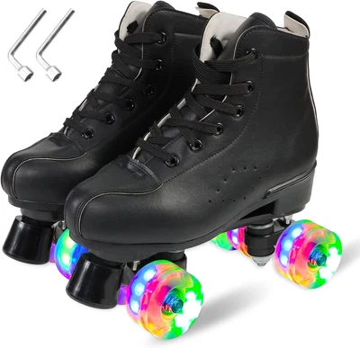 Roller Skates for Women and Men,Derby Roller Skates Professional Outdoor Indo...