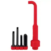 AIR-TIP 1-1/4 In. - 2-1/2 In. 4-IN-1 Right Angle Tool Wet/Dry Shop Vacuum Attach