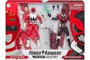 Power Rangers Lightning Collection in Space Psycho Red Ranger and Lost Galaxy Red Ranger 6-Inch Action Figures